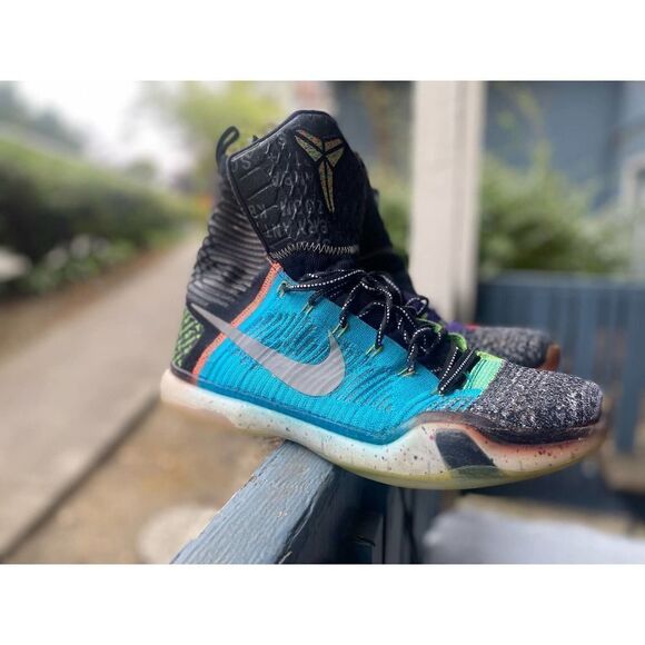 Nike Men’s Kobe 10 Elite High What The 2015 815810-900 Sz 14 main image 5